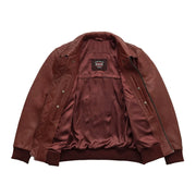 Moto Bomber - Men's Leather Jacket