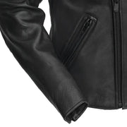 Night Rider Men's Motorcycle Leather Jacket