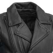 Night Rider Men's Motorcycle Leather Jacket