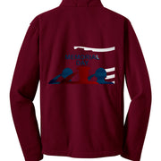 Memorial Day Fleece Jacket For Mens - Upper