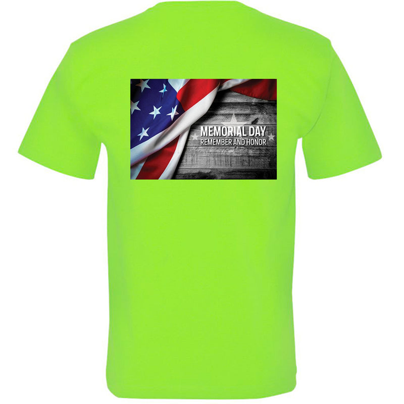 Memorial Day T Shirt Round Neck