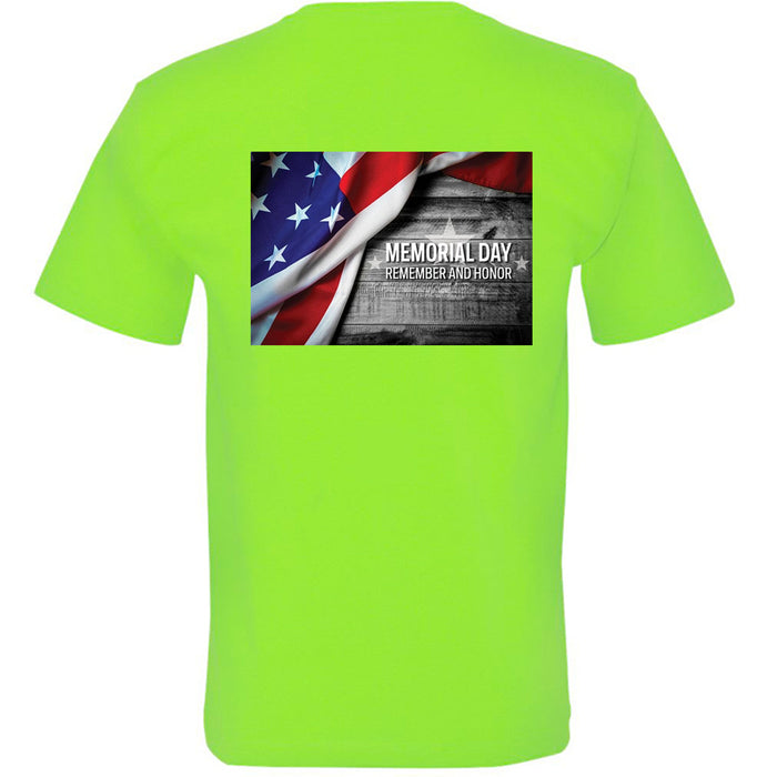 Memorial Day T Shirt Round Neck