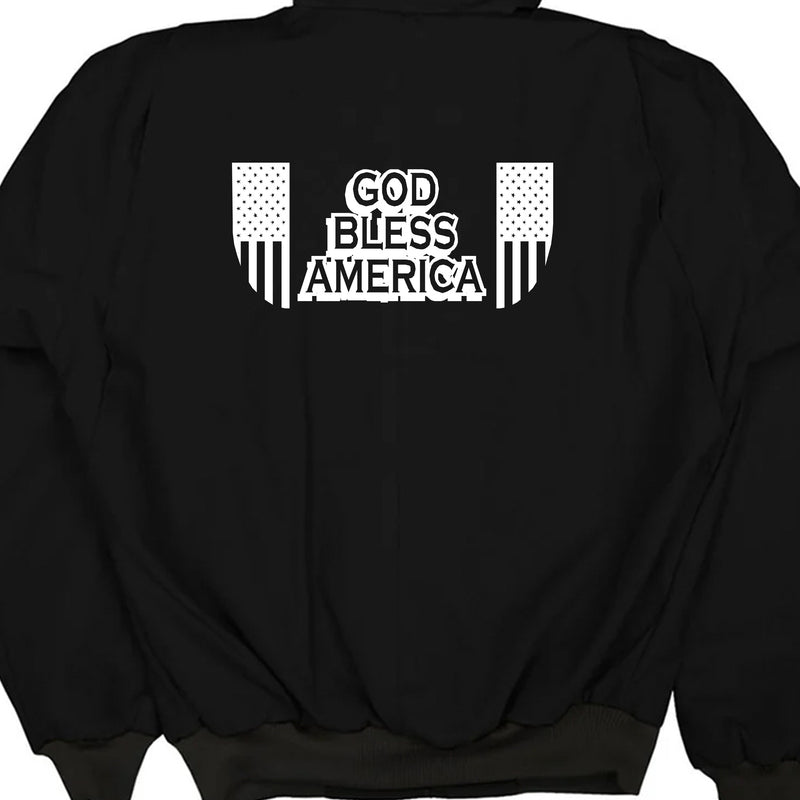 Men's Heritage Cotton Duck Hooded Jacket Memorial Day.