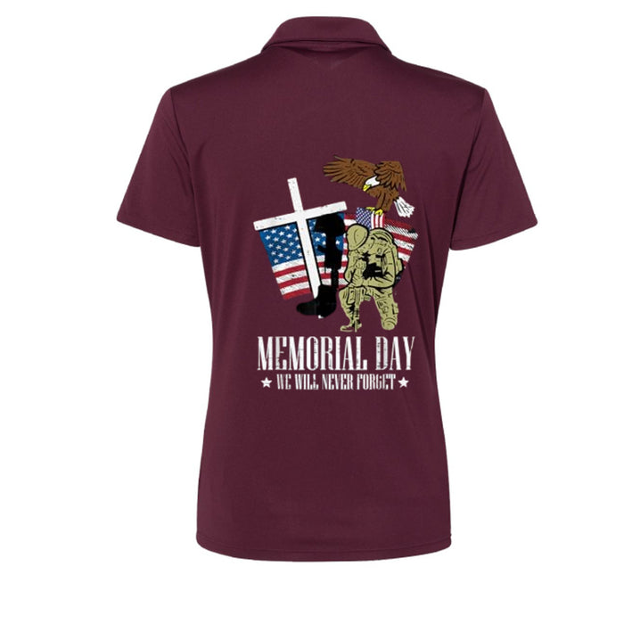 Women's Performance Sport Shirt Memorial Day Inland