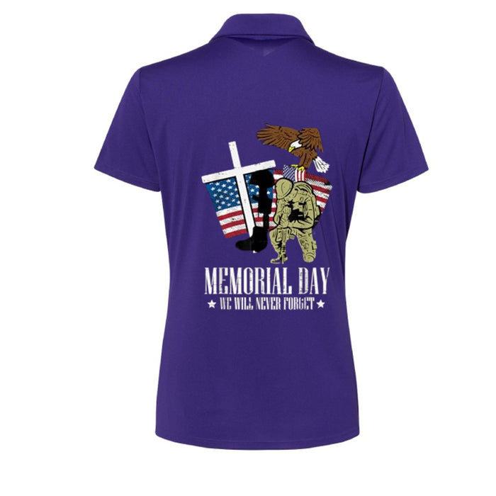 Women's Performance Sport Shirt Memorial Day Inland
