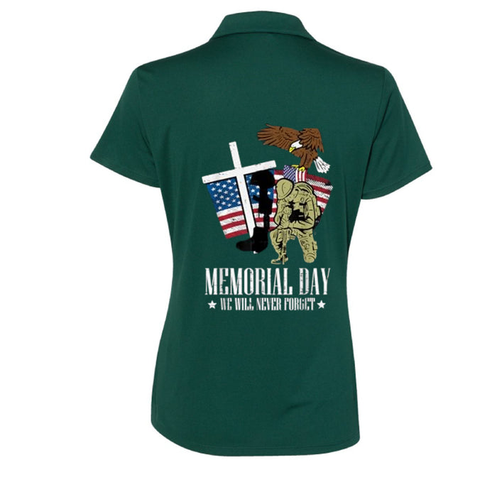 Women's Performance Sport Shirt Memorial Day Inland