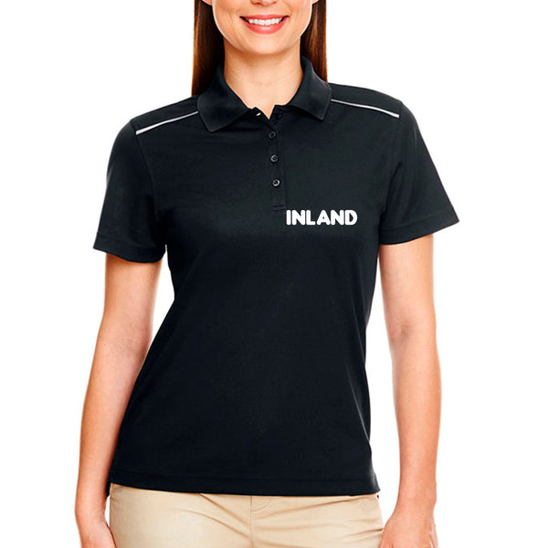 Ladies' Radiant Performance Polo with Reflective Piping Memorial Days