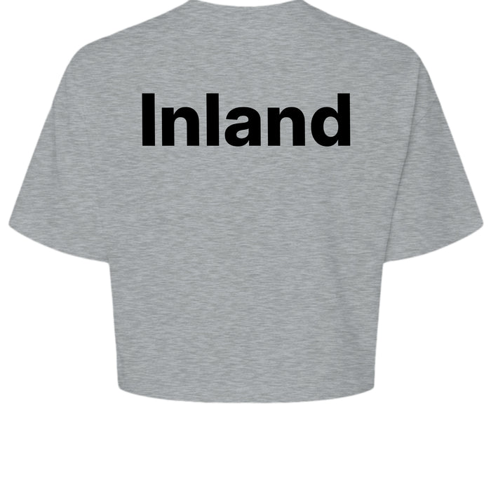 Bella Women's Jersey Crop Tee Memorial Day