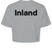 Bella Women's Jersey Crop Tee Memorial Day