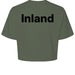 Bella Women's Jersey Crop Tee Memorial Day