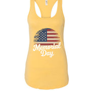 Ladies' Ideal Racerback Tank Momerial Day
