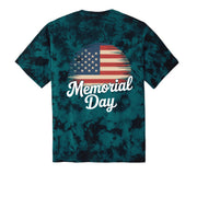 Crystal Tie-Dye Tee Memorial Day For Mens