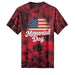 Crystal Tie-Dye Tee Memorial Day For Mens