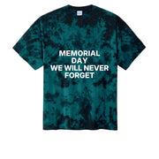 Crystal Tie-Dye Tee Memorial Day For Mens
