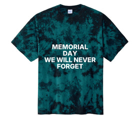 Crystal Tie-Dye Tee Memorial Day For Mens