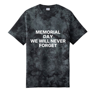 Crystal Tie-Dye Tee Memorial Day For Mens