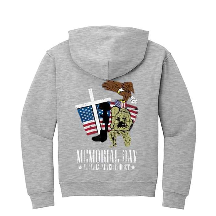 Jerzees NuBlend Fleece Pullover Hood For Mens- Memorial Day