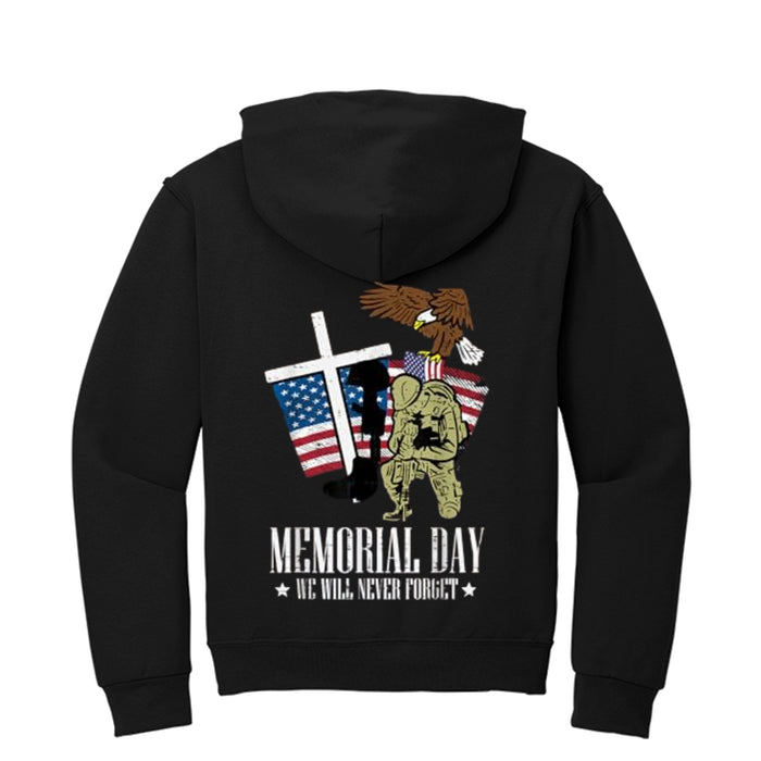 Jerzees NuBlend Fleece Pullover Hood For Mens- Memorial Day