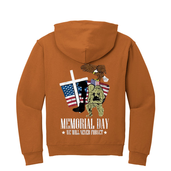 Jerzees NuBlend Fleece Pullover Hood For Mens- Memorial Day