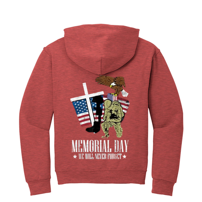 Jerzees NuBlend Fleece Pullover Hood For Mens- Memorial Day