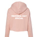 Bella Canvas Womens Cropped Fleece Hoodie - Memorial Day