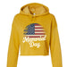 Bella Canvas Womens Cropped Fleece Hoodie - Memorial Day