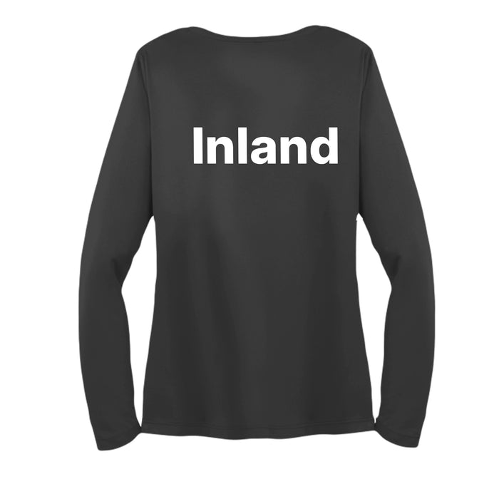 Womens Long Sleeve V-Neck Tee - Memorial Day
