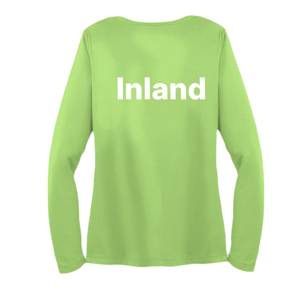Womens Long Sleeve V-Neck Tee - Memorial Day