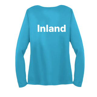 Womens Long Sleeve V-Neck Tee - Memorial Day