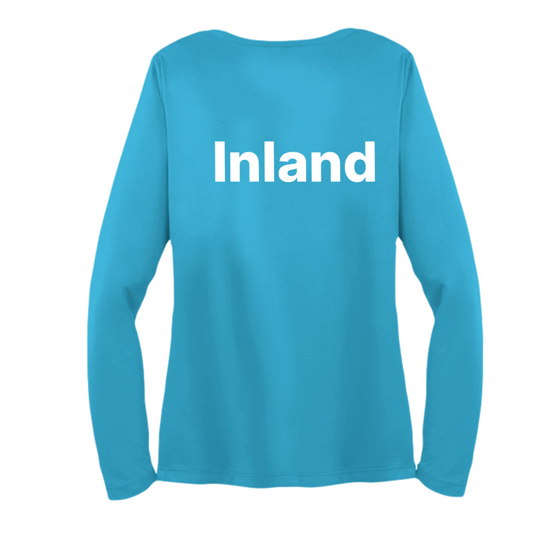 Womens Long Sleeve V-Neck Tee - Memorial Day