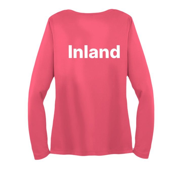 Womens Long Sleeve V-Neck Tee - Memorial Day