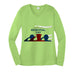 Womens Long Sleeve V-Neck Tee - Memorial Day