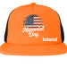Mens Flat Bill Snapback Trucker Cap - Memorial Day