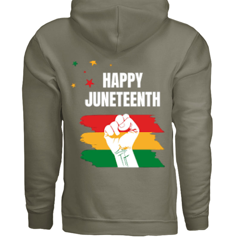 Hooded Sweatshirt For Mens Juneteenth - Freedom Day