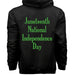 Hanes Mens Cotton Pullover Hood Juneteenth National Independence Day