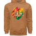 Hanes Mens Cotton Pullover Hood Juneteenth National Independence Day