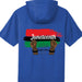 Fleece Short Sleeve Hooded Pullover Celebrate Juneteenth Day For Mens