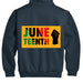 Full-Zip Hooded Sweatshirt With Thermal Lining For Mens JUNETEENTH FREE