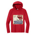 Men's Long-Sleeve Hooded T-shirt Honoring Juneteenth Freedom