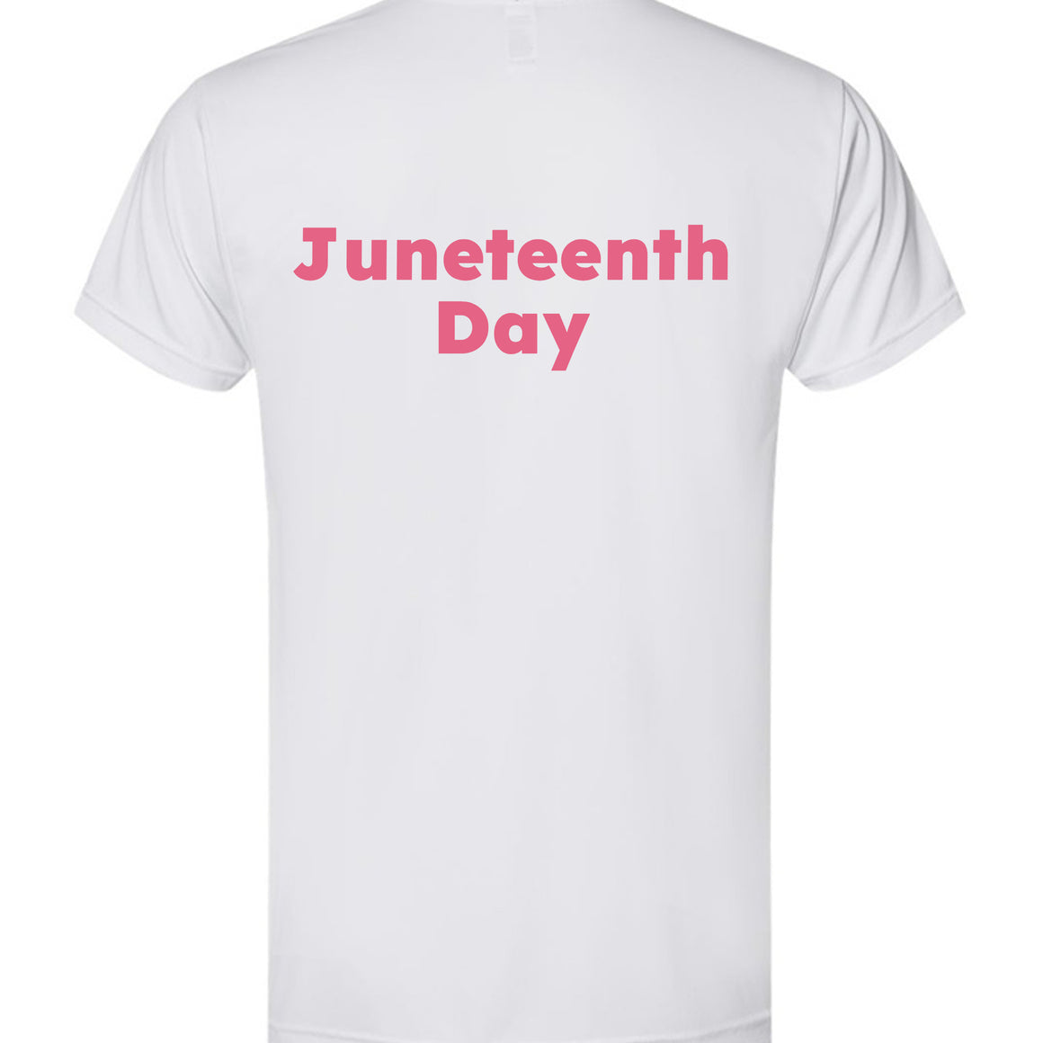 Polyester Performance T-Shirt For Mens Juneteenth 19 Day Special