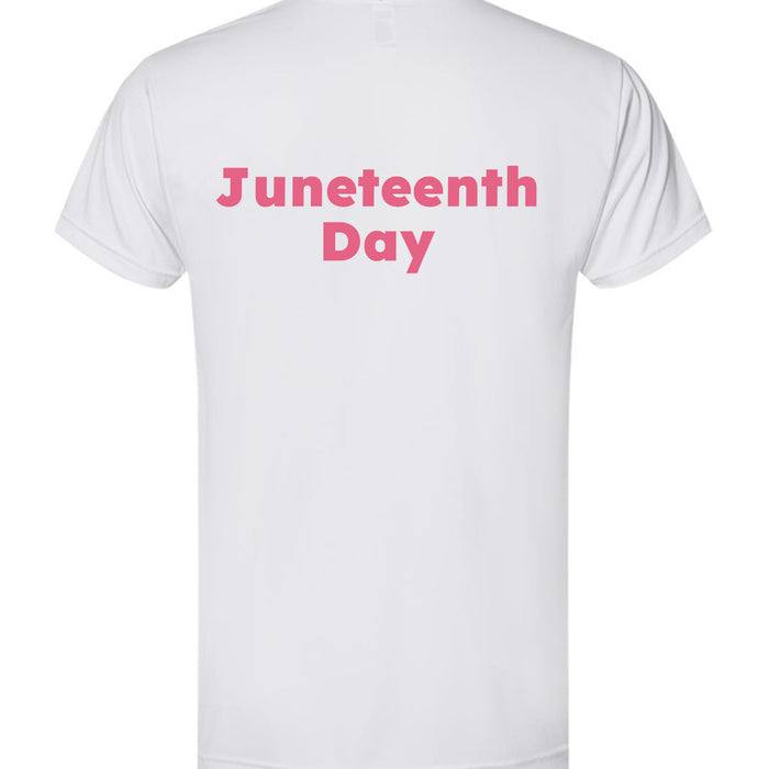Polyester Performance T-Shirt For Mens Juneteenth 19 Day Special