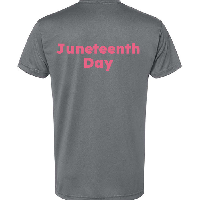Polyester Performance T-Shirt For Mens Juneteenth 19 Day Special