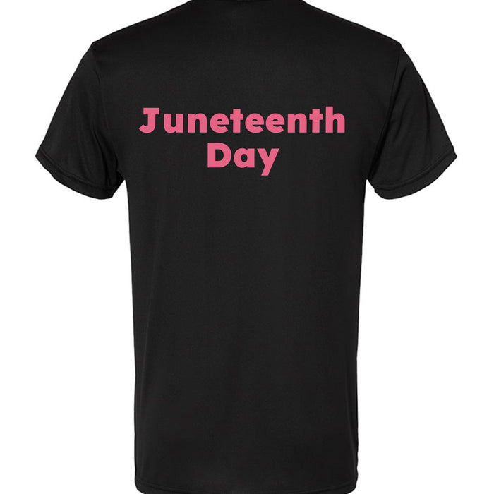 Polyester Performance T-Shirt For Mens Juneteenth 19 Day Special