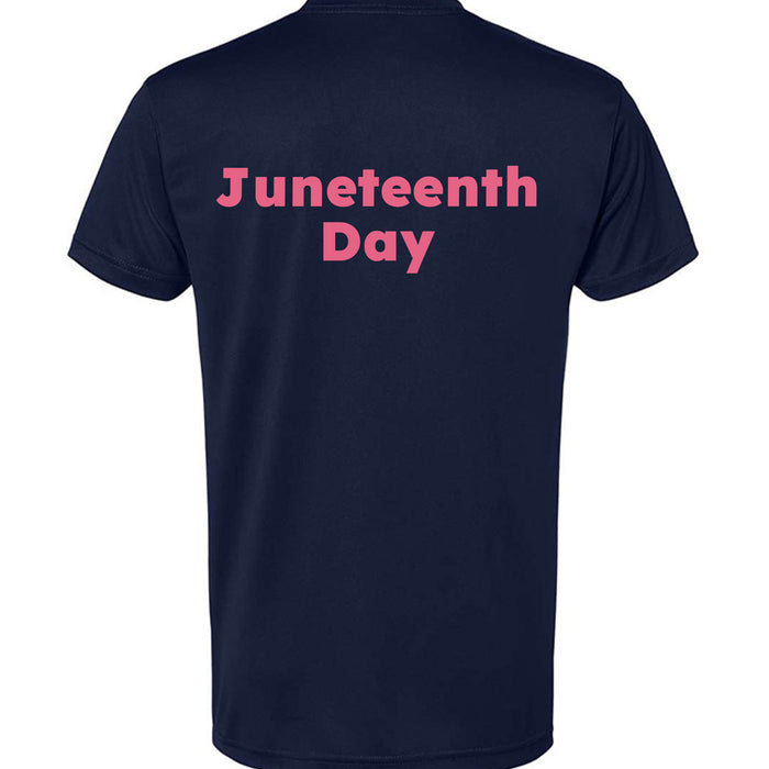 Polyester Performance T-Shirt For Mens Juneteenth 19 Day Special