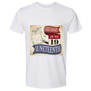 Polyester Performance T-Shirt For Mens Juneteenth 19 Day Special
