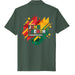 Polyester Performance Polo Shirt For Mens - Juneteenth Day