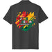 Polyester Performance Polo Shirt For Mens - Juneteenth Day