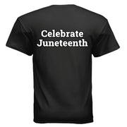 Mens Gildan G200 Adult Ultra Cotton T-Shirt Celebrate Juneteenth