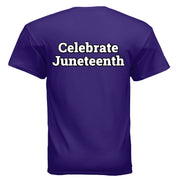 Mens Gildan G200 Adult Ultra Cotton T-Shirt Celebrate Juneteenth