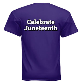 Mens Gildan G200 Adult Ultra Cotton T-Shirt Celebrate Juneteenth